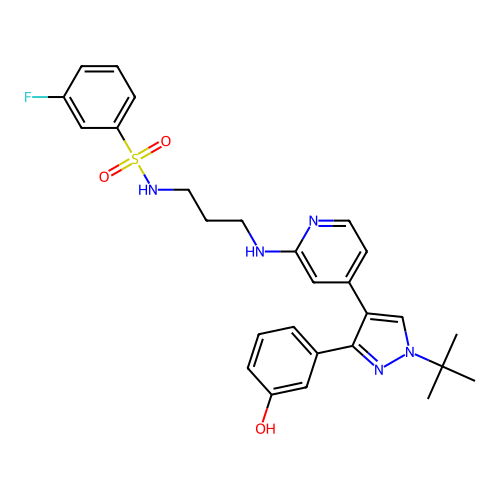 Chemical structure of BindingDB Monomer ID 50652197