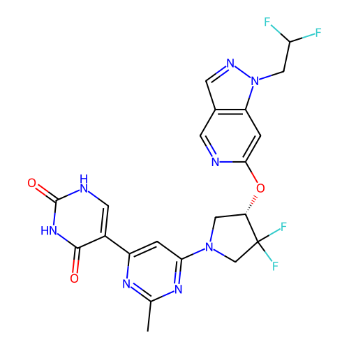 Chemical structure of BindingDB Monomer ID 50652747