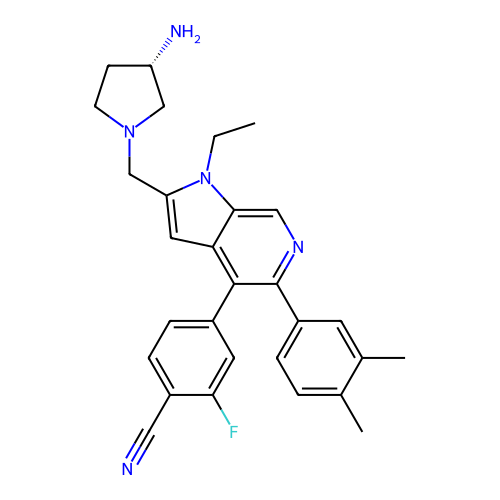 Chemical structure of BindingDB Monomer ID 50653384