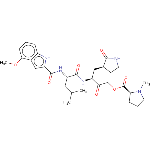 Chemical structure of BindingDB Monomer ID 510018