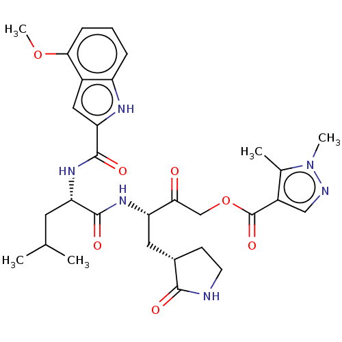 Chemical structure of BindingDB Monomer ID 510026