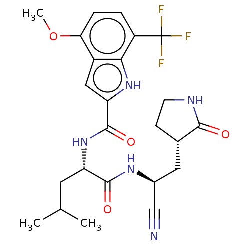 Chemical structure of BindingDB Monomer ID 510054