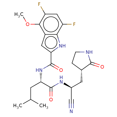 Chemical structure of BindingDB Monomer ID 510066