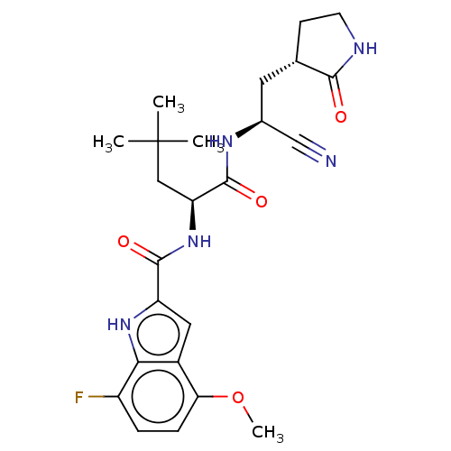 Chemical structure of BindingDB Monomer ID 510068