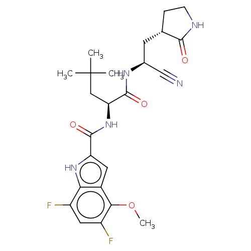 Chemical structure of BindingDB Monomer ID 510071