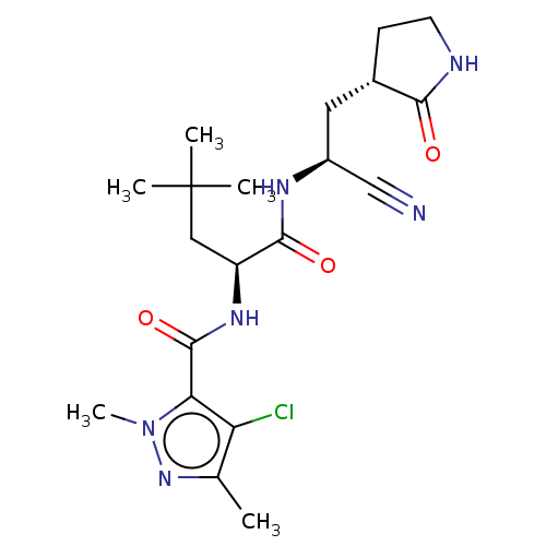 Chemical structure of BindingDB Monomer ID 510083