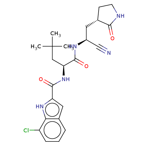 Chemical structure of BindingDB Monomer ID 510100