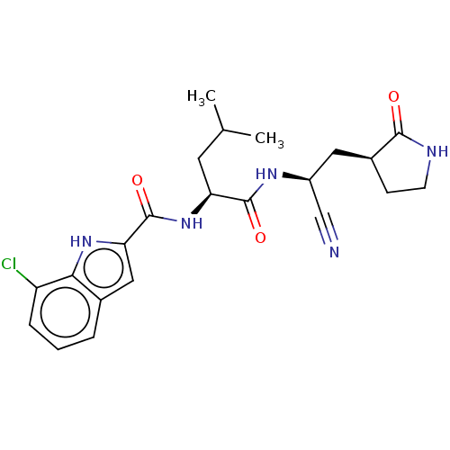 Chemical structure of BindingDB Monomer ID 510109