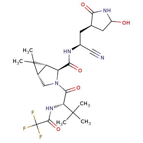 Chemical structure of BindingDB Monomer ID 510129