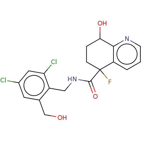 Chemical structure of BindingDB Monomer ID 510160