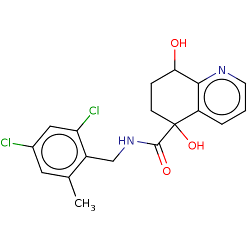 Chemical structure of BindingDB Monomer ID 510164