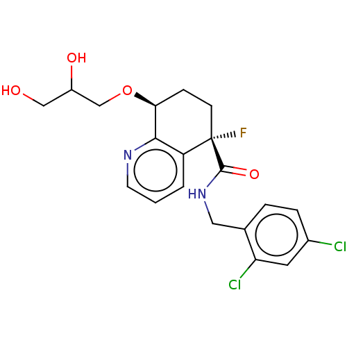 Chemical structure of BindingDB Monomer ID 510489