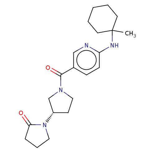 Chemical structure of BindingDB Monomer ID 510534