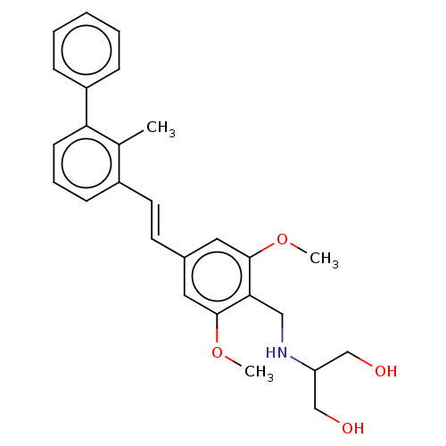 Chemical structure of BindingDB Monomer ID 510732
