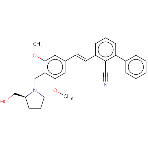 Chemical structure of BindingDB Monomer ID 510742