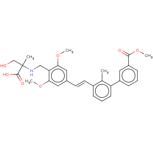 Chemical structure of BindingDB Monomer ID 510792