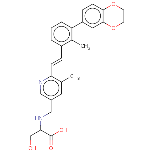 Chemical structure of BindingDB Monomer ID 510810