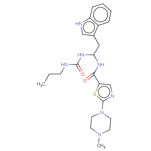 Chemical structure of BindingDB Monomer ID 510812