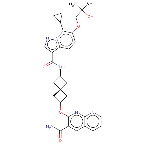 Chemical structure of BindingDB Monomer ID 510830