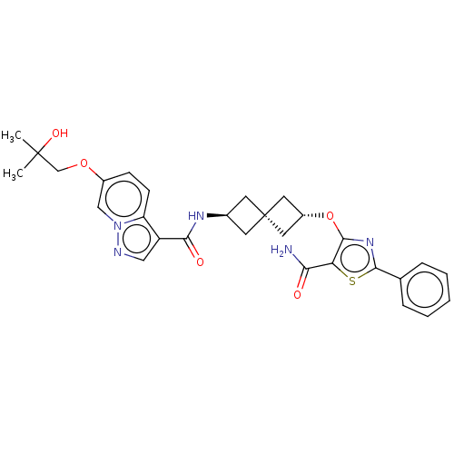 Chemical structure of BindingDB Monomer ID 510840
