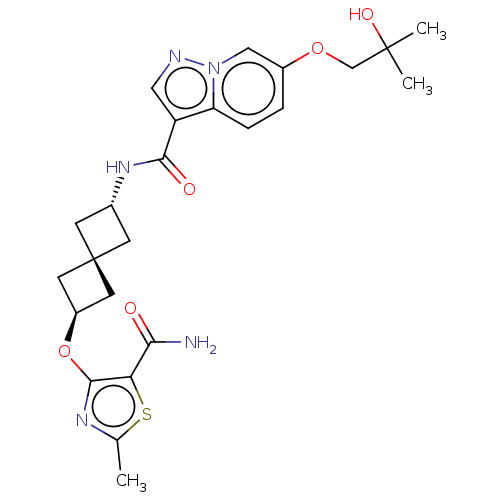 Chemical structure of BindingDB Monomer ID 510844