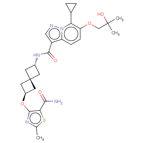 Chemical structure of BindingDB Monomer ID 510845