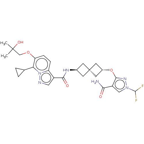 Chemical structure of BindingDB Monomer ID 510853