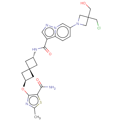 Chemical structure of BindingDB Monomer ID 510857