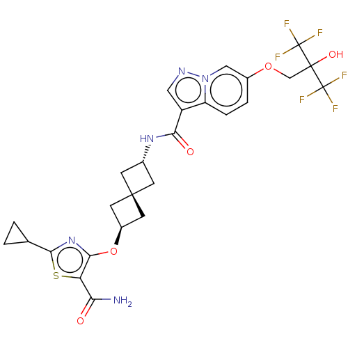 Chemical structure of BindingDB Monomer ID 510885