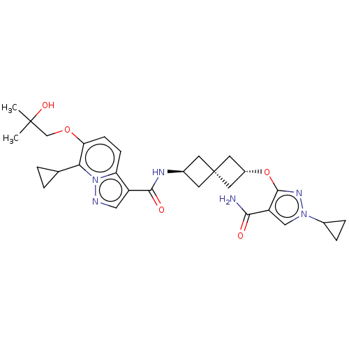 Chemical structure of BindingDB Monomer ID 510892