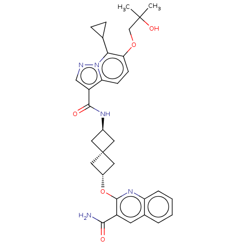Chemical structure of BindingDB Monomer ID 510894