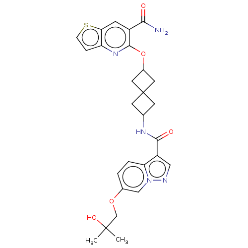 Chemical structure of BindingDB Monomer ID 510897