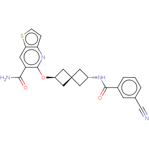 Chemical structure of BindingDB Monomer ID 510904