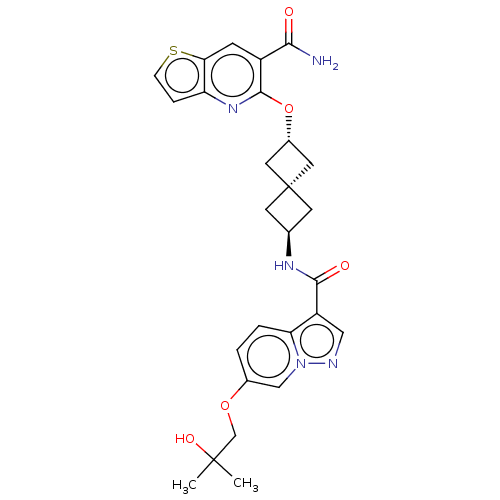 Chemical structure of BindingDB Monomer ID 510905