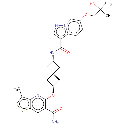 Chemical structure of BindingDB Monomer ID 510918