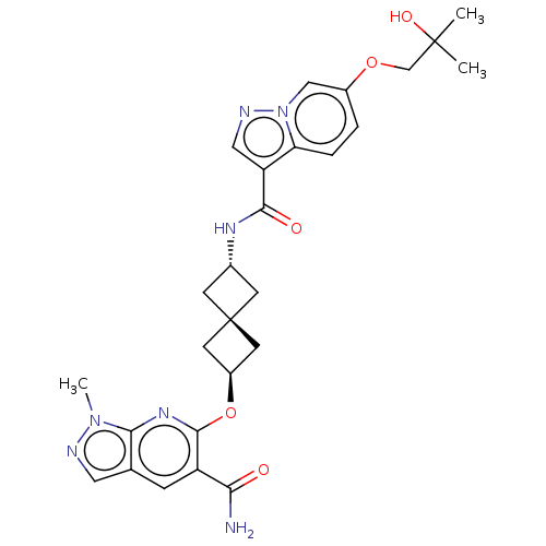 Chemical structure of BindingDB Monomer ID 510922