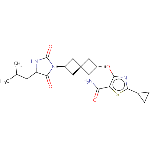 Chemical structure of BindingDB Monomer ID 510931