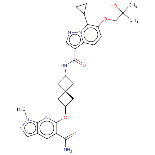 Chemical structure of BindingDB Monomer ID 510968