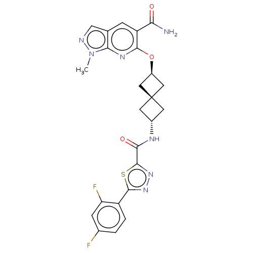 Chemical structure of BindingDB Monomer ID 510972