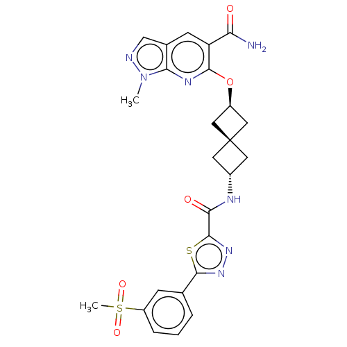 Chemical structure of BindingDB Monomer ID 510977