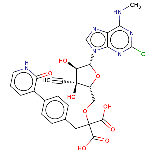 Chemical structure of BindingDB Monomer ID 511223