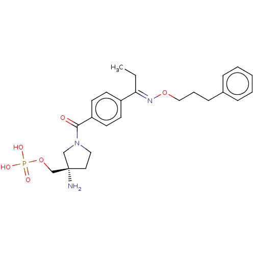 Chemical structure of BindingDB Monomer ID 511455