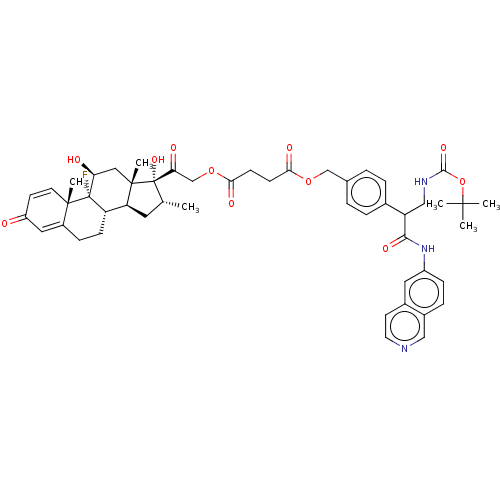 Chemical structure of BindingDB Monomer ID 511466