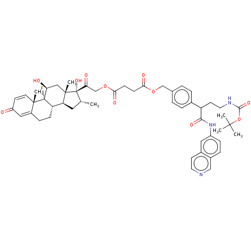 Chemical structure of BindingDB Monomer ID 511467