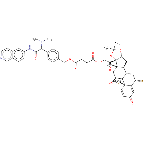 Chemical structure of BindingDB Monomer ID 511474