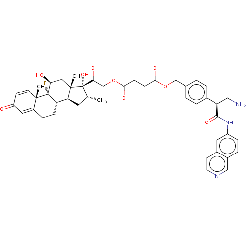 Chemical structure of BindingDB Monomer ID 511481