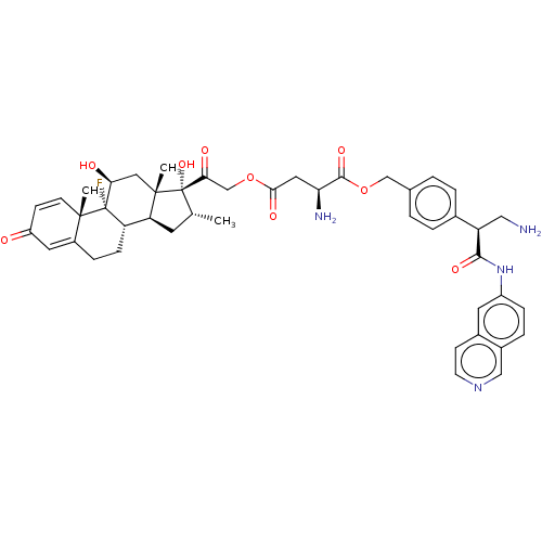 Chemical structure of BindingDB Monomer ID 511482