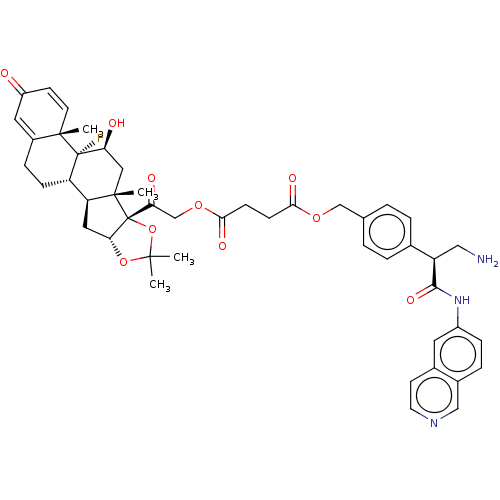 Chemical structure of BindingDB Monomer ID 511484