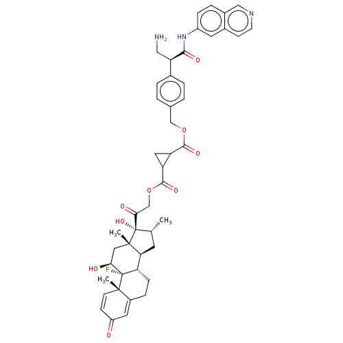 Chemical structure of BindingDB Monomer ID 511485
