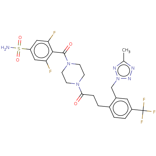 Chemical structure of BindingDB Monomer ID 511524